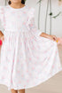 ribbons-roses-3-4-sleeve-ruffle-twirl-dress Mila &  Rose - Sophia's Style--3T--4